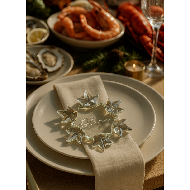 Personalised Snowflake Crystal - Pre Order