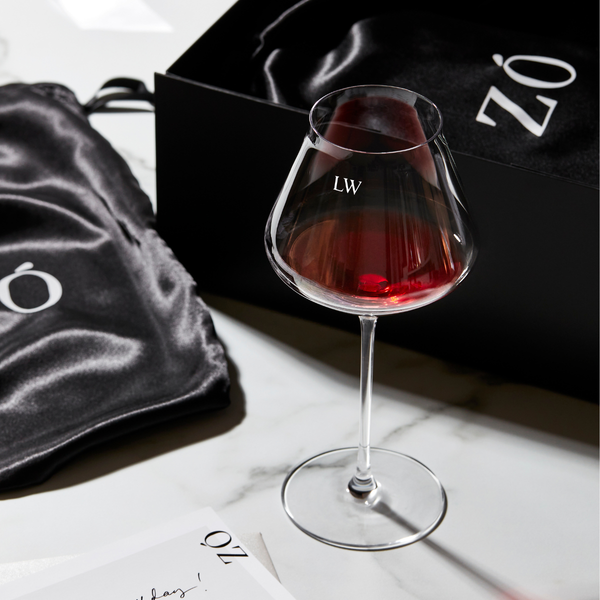 Personalised Single Wine Glass